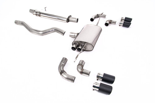 Land Rover Defender 110 2.0 I4 P300 & P400e - OPF/GPF Back System Resonated (Quieter) with JET-90 Carbon Trims