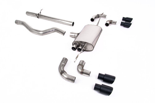 Land Rover Defender 110 2.0 I4 P300 & P400e - Non Resonated (Louder) OPF/GPF Back Exhaust System with GT-90 Black Trims
