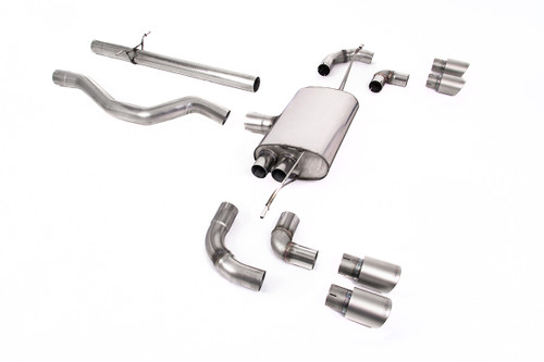 Land Rover Defender 110 2.0 I4 P300 & P400e - OPF/GPF Back System Non Resonated (Louder) with GT-90 Titanium Trims