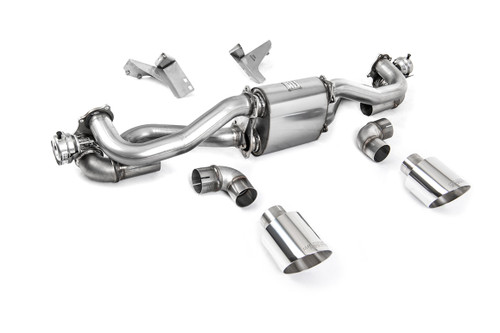 Porsche 718 GTS 4.0 Boxter/Cayman (GPF Models) - Particulate Filter-back With Polished GT-115 Trims