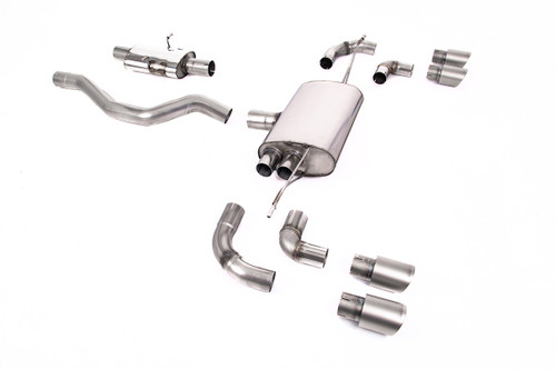 OPF/GPF Back System Resonated (Quieter) with GT-90 Titanium Trims