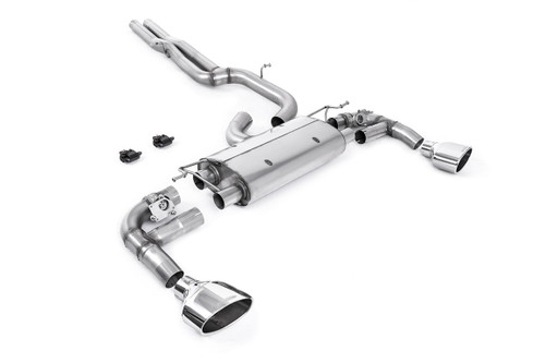 Seat Cupra Formentor VZ5 2.5T 4Drive - OPF/GPF Back Exhaust System with Polished Oval Trims