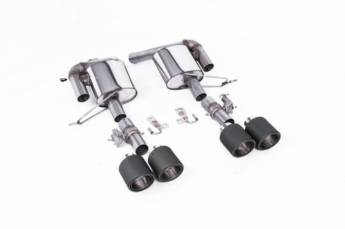 Range Rover Sport SVR 5.0 V8 (Facelift) - Valved Rear Silencers with JET-115 Carbon Tips