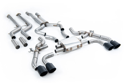 BMW X3 G01/X4 G02 S58 LCI (GPF Equipped) - OPF/GPF Bypass System with Cerakote Black Trims
