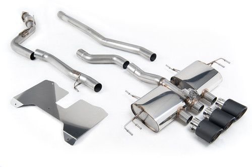 Honda Civic FL5 Type R - Non Resonated (Loudest) Valved Catback with Carbon Trims