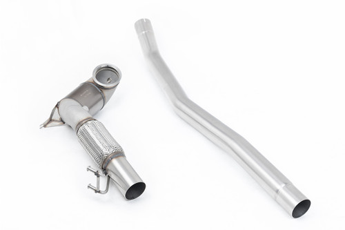VW Arteon 2.0 TSI (USA Non Valved/Downturn Tips) - Large Bore Downpipe and Hi-Flow Sports Cat (For Milltek Cat-Back)