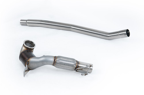 VW Arteon 2.0 TSI (USA Non Valved/Downturn Tips) - Large Bore Downpipe and Hi-Flow Race Cat (For OE Cat-Back)