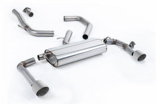 Hyundai/Kia Ceed GT - OPF/GPF Back System with GT-115 Brushed Titanium Trims