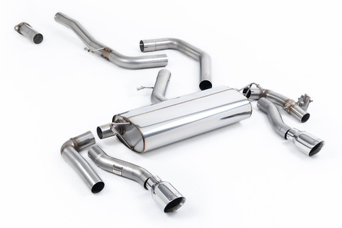 Hyundai/Kia Proceed GT - OPF/GPF Back System with GT-100 Polished Trims
