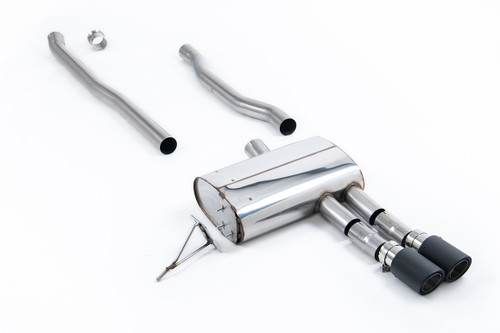 Mini Cooper S F55 - Non-Resonated (Louder) Cat-Back with Carbon Tips
