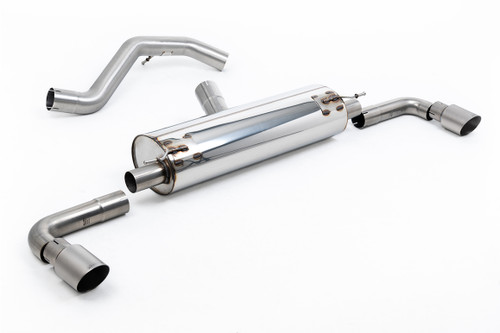 Ineos Grenadier - Resonated System with GT-90 Brushed Titanium Tips - ECE System Approved (OE Requires cutting)