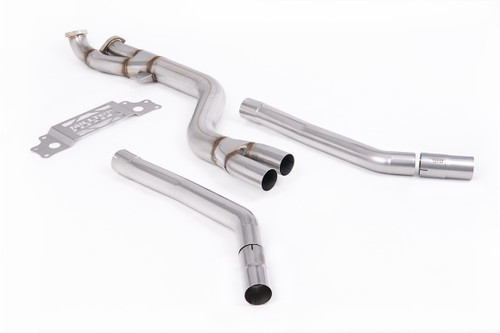 BMW G87 M2 - Secondary Catalyst Bypass - Non Resonated to Milltek Axle Back Only