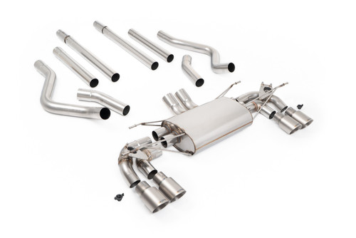 Land Rover Defender 130 5.0 V8 - Non-Resonated (Louder) Valved OPF/GPF Back System with Titanium Trims
