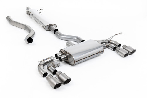 Land Rover Defender 130 2.0 I4 P300 & P400e - OPF/GPF Back System with Brushed Titanium Trims