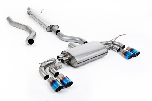 Land Rover Defender 130 2.0 I4 P300 & P400e - OPF/GPF Back System with Burnt Titanium Trims