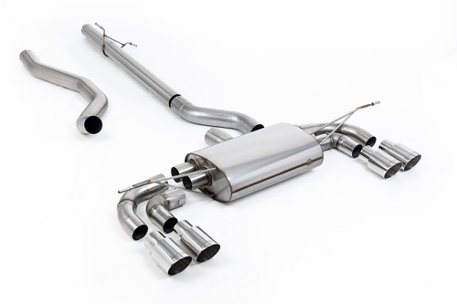 Land Rover Defender 130 2.0 I4 P300 & P400e - Non Resonated OPF/GPF Back System with Polished Trims