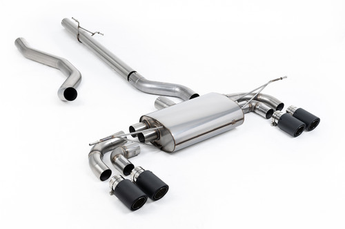 Land Rover Defender 130 2.0 I4 P300 & P400e - Non Resonated OPF/GPF Back System with Carbon Trims