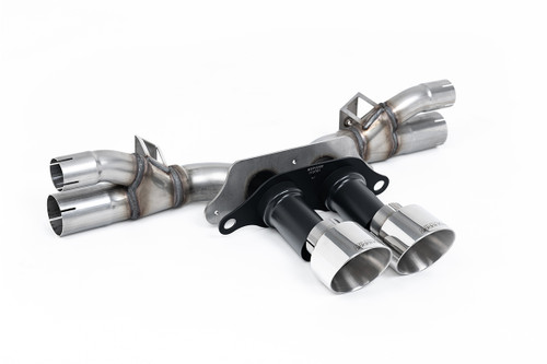 Porsche 991.2 GT3 & GT3 RS - Rear Silencer Bypass with Polished Trims