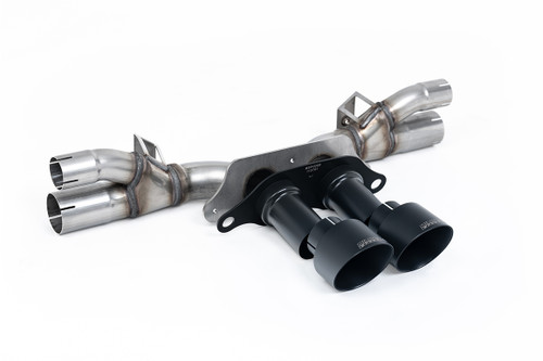 Porsche 991.2 GT3 & GT3 RS - Rear Silencer Bypass with Cerakote Black Trims
