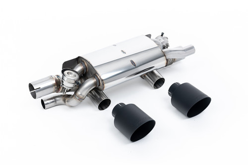 Porsche 991.2 3.0 T/S/GTS - Rear Silencer with Cerakote Black Tips
