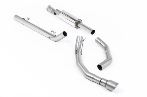 Ford F150 5.0 V8 Supercrew - Road+ Cat-Back with Single Brushed Titanium Tip