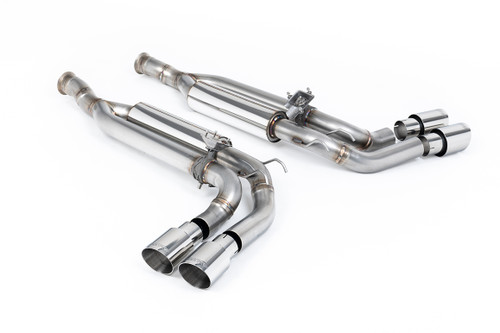 Mercedes G63 W463 (UK/Euro GPF Models) - Cat-Back Exhaust System with Polished Trims