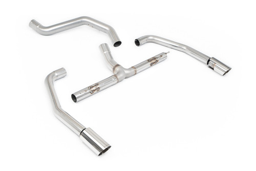 Ineos Quartermaster - Non Resonated (Louder) Particulate Filter Back with Premium Polished Tips (Hidden Clamps)