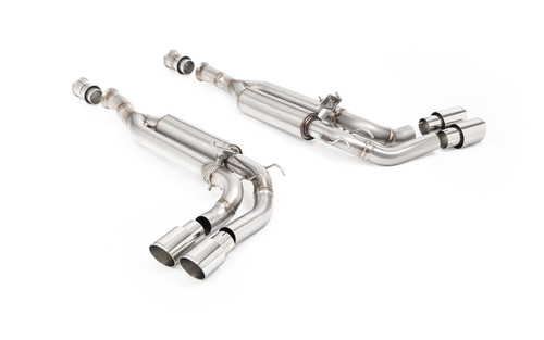Mercedes G63 W465 - Valved Cat Back with Polished Tips