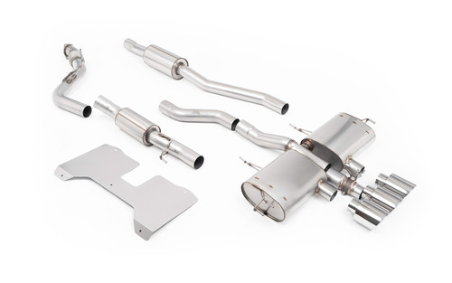 Honda Civic FL5 Type R - Resonated Valved Catback with Polished Tips