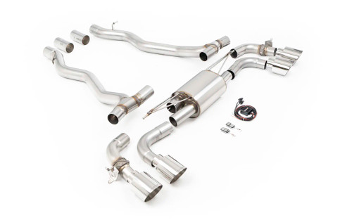 BMW M5 G90/G99 (NAS/ROW Spec) - Axle Back with Polished Tips