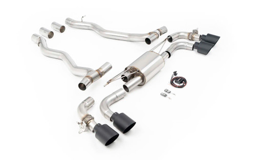BMW M5 G90/G99 (NAS/ROW Spec) - Axle Back with Cerakote Black Tips