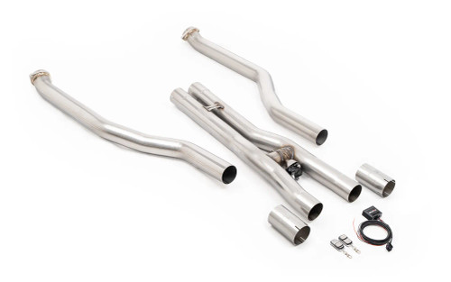 BMW M5 G90/G99 (NAS/ROW Spec) - Secondary Catalyst Bypass - For OE Axle Back and Downpipes