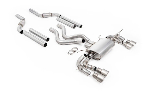 Land Rover Defender OCTA 4.4 V8 - Particulate Filter-back with Brushed Titanium Tips
