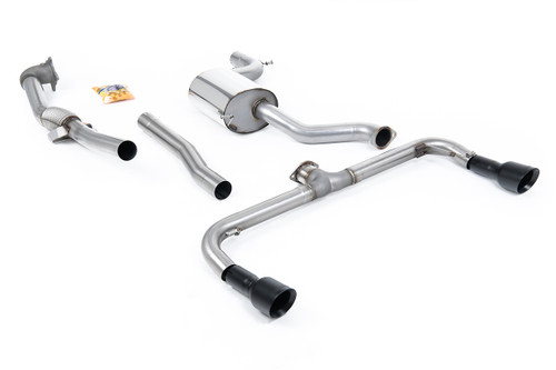 VW Scirocco R - Non-Resonated Turbo-Back Exhaust System with Catalyst Delete