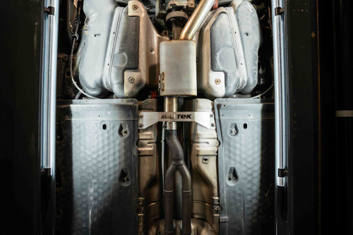 VW Golf MK5 R32 3.2 V6 - V2 3" Valved System with Brushed Titanium Tips
