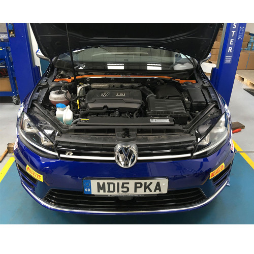 SUMMIT and SWAVE Front Upper Chassis Strut Brace for VW Golf R MK7 and 7.5 - alternate view 4