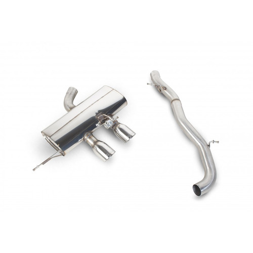 Vw Golf Mk6 R Scorpion Cat Back Non Resonated Exhaust