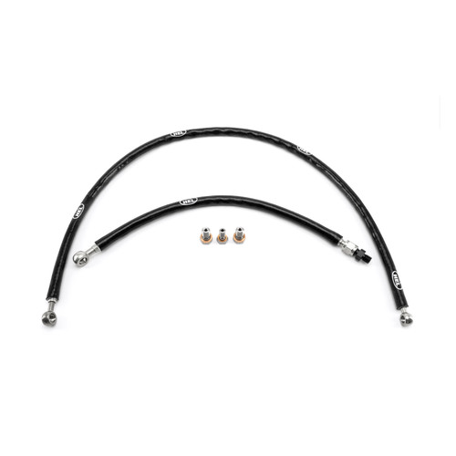 Supercharger Oil Feed and Oil Return Lines for Volkswagen G60 HEL Stainless Steel Braided