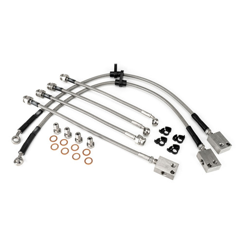 HEL Braided Brake Lines - Honda Civic FN2 2.0 Type R 2006-