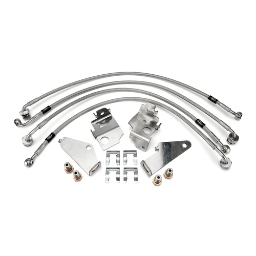 HEL Braided Brake Lines - Jaguar XF II (X260) All Models 2015-