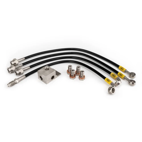 HEL Braided Brake Lines - Mazda MX-5 NA/NB All Models excluding Sport with Factory Big Brakes 1994-2005