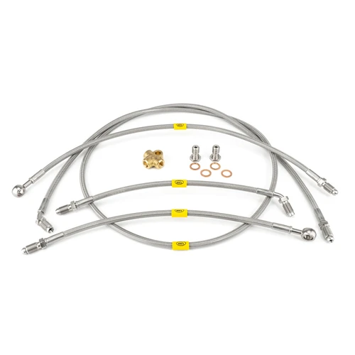 Nissan Skyline R32 GTS-T, GT-R 1989-1994 ABS Delete Lines HEL Stainless Steel Braided