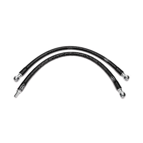 Turbo Water Feed and Water Return Lines for Nissan Skyline R32, R33 GTS-T with Garrett GT Series Turbo HEL Stainless Steel Braided