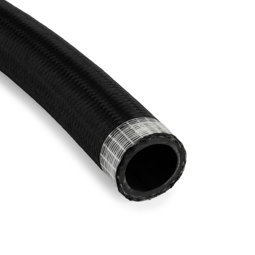 HEL AN16 Rubber Black Nylon Braided Fuel Oil Coolant Hose Line