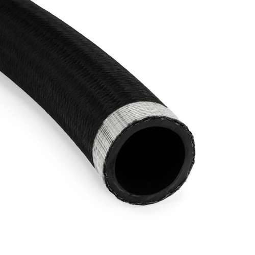 HEL AN20 Rubber Black Nylon Braided Fuel Oil Coolant Hose Line