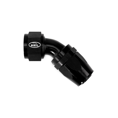 HEL AN16 45 Degree Rubber Hose Fitting for Braided AN Rubber Lines