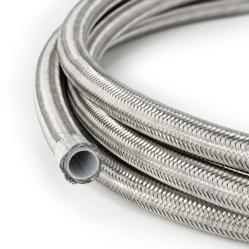 HEL AN8 PTFE Stainless Braided Fuel Oil Hose Line