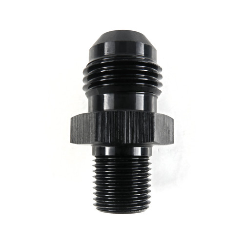 AN6 Male to 1/8" NPT Male Straight Adapter HEL Aluminium