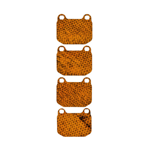 HEL Carbon Fibre Brake Pad Shims for AP Racing CP5119 and CP6119 calipers