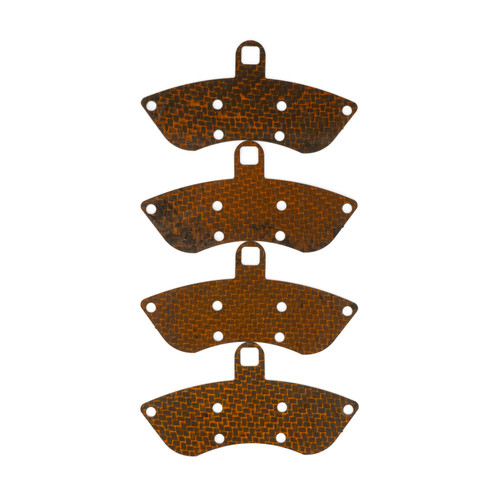 HEL Carbon Fibre Brake Pad Shims for Alfa Romeo 4C with Brembo calipers 2013-on